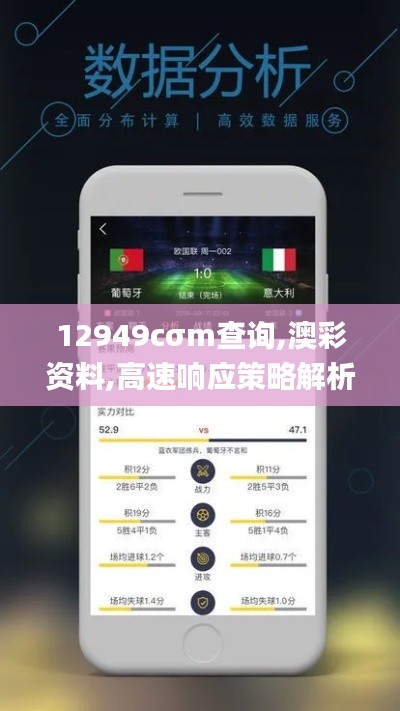 12949cσm查询,澳彩资料,高速响应策略解析_进阶版53.107-3