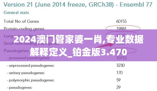 2024澳门管家婆一肖,专业数据解释定义_铂金版3.470
