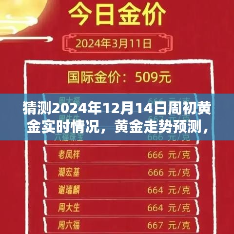 揭秘黄金走势预测，探寻2024年黄金市场周初行情展望与实时动态解析