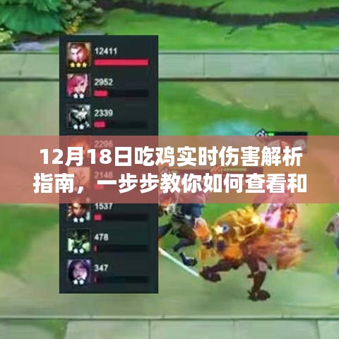 12月18日吃鸡实时伤害解析教程，一步步教你掌握伤害数据查看与分析技巧