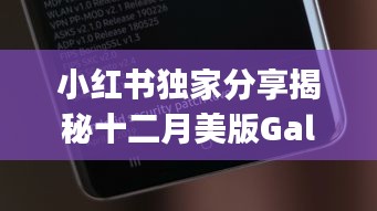 揭秘十二月美版Galaxy S10网速实时显示技巧，网速掌控，不再溜走！小红书独家分享！