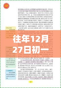 初一年学生时事政治知识要点（往年12月27日版）