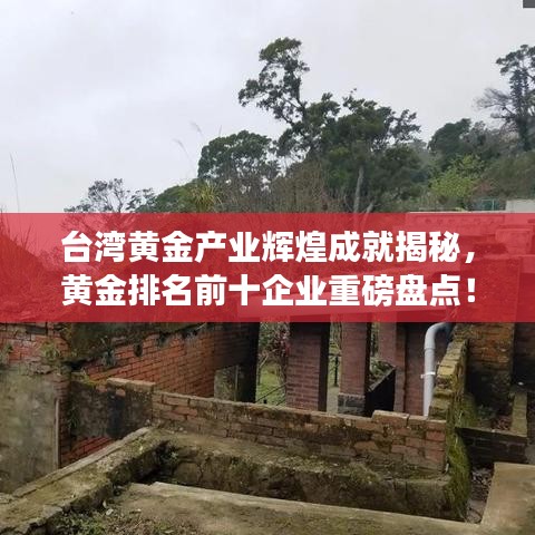 台湾黄金产业辉煌成就揭秘，黄金排名前十企业重磅盘点！