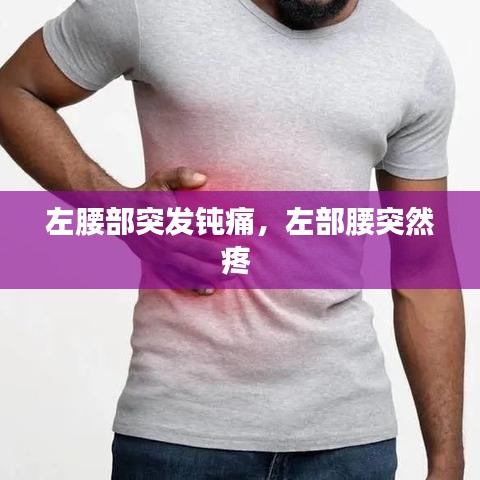 左腰部突发钝痛，左部腰突然疼 