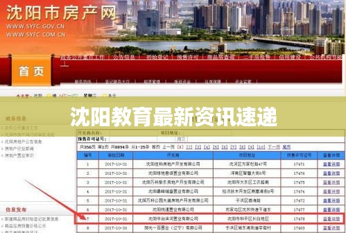 沈阳教育最新资讯速递