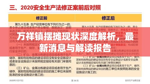 万祥镇摆摊现状深度解析，最新消息与解读报告