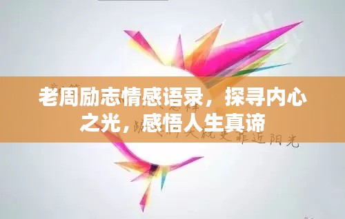 老周励志情感语录，探寻内心之光，感悟人生真谛
