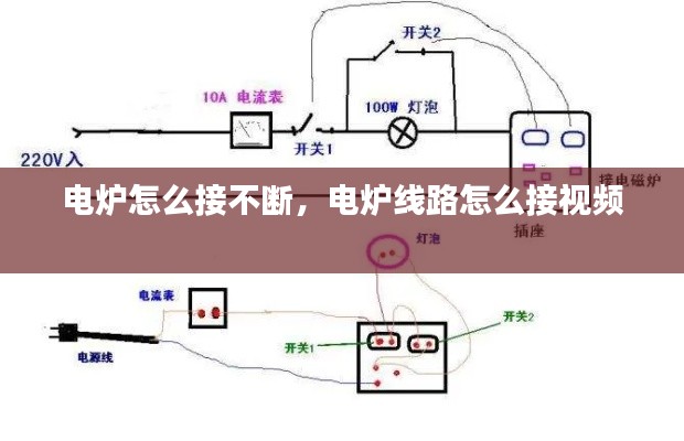 电炉怎么接不断，电炉线路怎么接视频 
