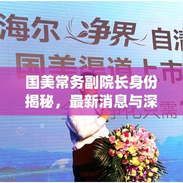国美常务副院长身份揭秘，最新消息与深度剖析