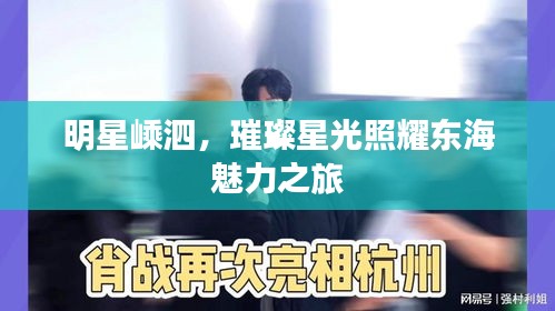 明星嵊泗，璀璨星光照耀东海魅力之旅